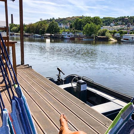 فندق Houseboat Benjamin - Houseboats Benjamin & Franklin براغ المظهر الخارجي الصورة
